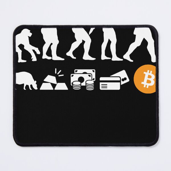 Item preview, Bitcoin Evolution of Money BTC Crypto Logo Classic designed and sold by TracieSkinner.