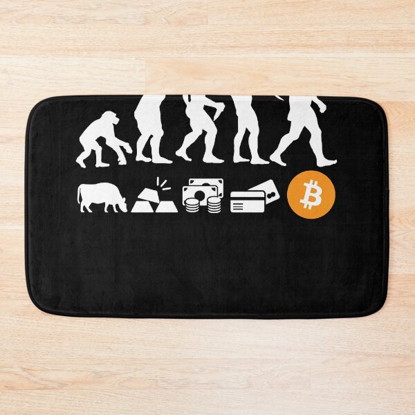 Item preview, Bitcoin Evolution of Money BTC Crypto Logo Classic designed and sold by TracieSkinner.