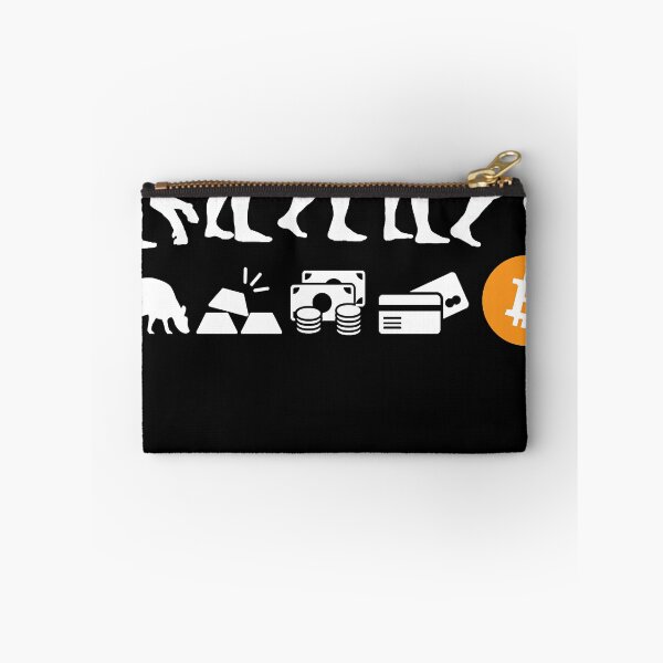 Item preview, Bitcoin Evolution of Money BTC Crypto Logo Classic designed and sold by TracieSkinner.