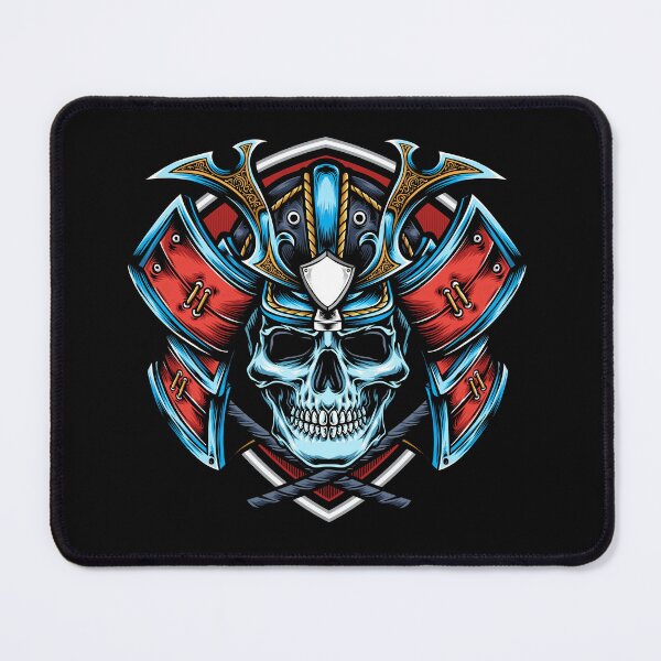 Item preview, Samurai Oni Demon Skull  designed and sold by FutureIsRetro.