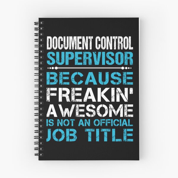 Item preview, Document Control Supervisor T Shirt - Freaking Awesome Gift Item Tee designed and sold by averiarnol.