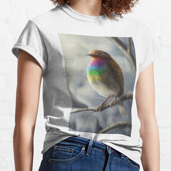Robin rainbowbreast Classic T-Shirt