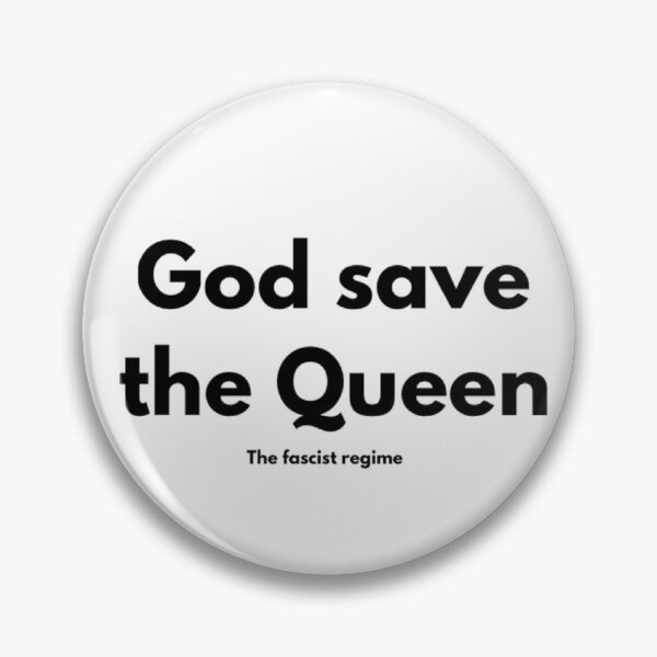 Item preview, God save the Queen  designed and sold by Pop-n-Rockin.