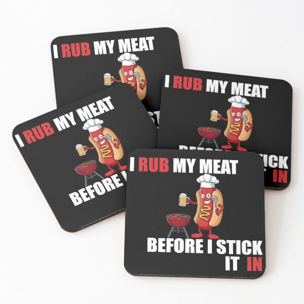 Item preview, I Rub My Meat designed and sold by ToyoTees.