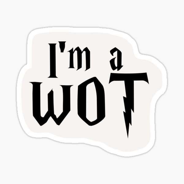 Artikel-Vorschau von "Ich bin ein WOT!" Harry P0tter handgemachtes Design, designt und verkauft von JewlerysByPhia.