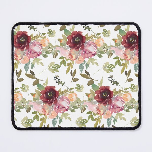 Item preview, Soft Pastel Colored Flowers Pattern designed and sold by Luxe Lilly & Co..