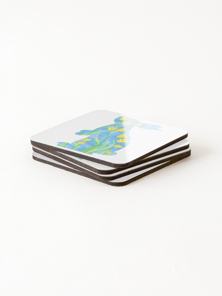 Thumbnail 4 of 5, Coasters (Set of 4), A Day In Spring  designed and sold by missmann.