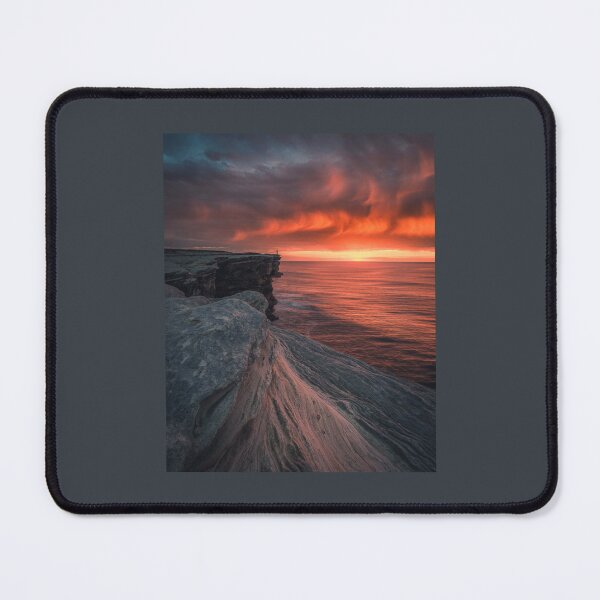 Item preview, Gray Cliff Beside Ocean  designed and sold by Nonalart.