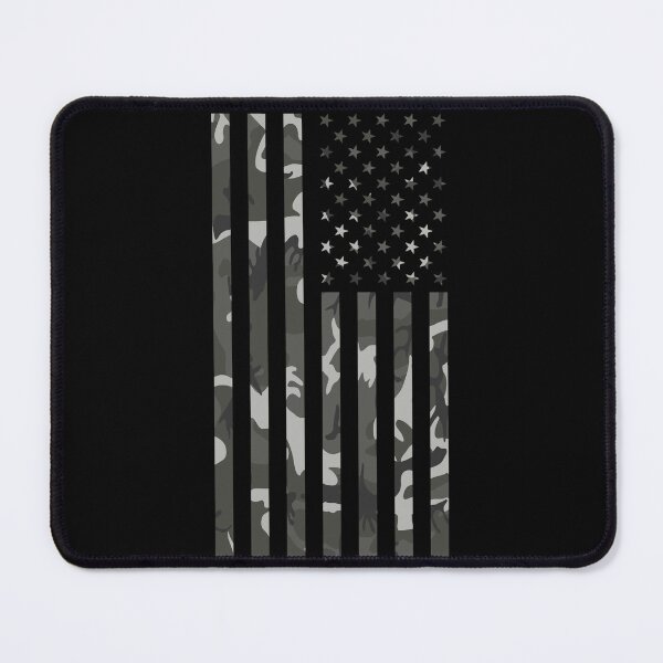 Item preview, Gray Camouflage, USA Flag, Patriotic, Hunter designed and sold by HustleLife.