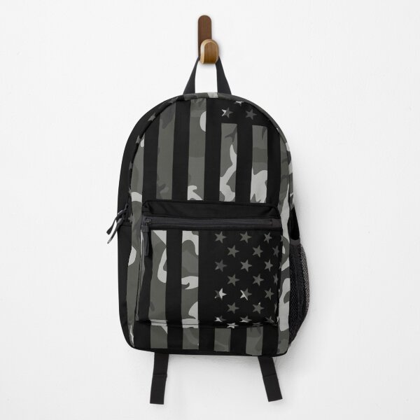 Item preview, Gray Camouflage, USA Flag, Patriotic, Hunter designed and sold by HustleLife.