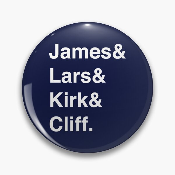 Item preview, Metallica - Helvetica - James, Lars, Kirk, Cliff  designed and sold by Nonalart.