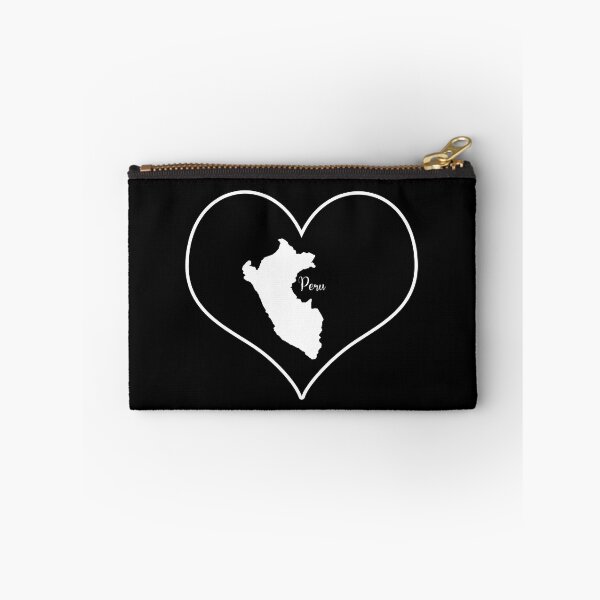 Item preview, Black Heart Map Peru designed and sold by Astralia.