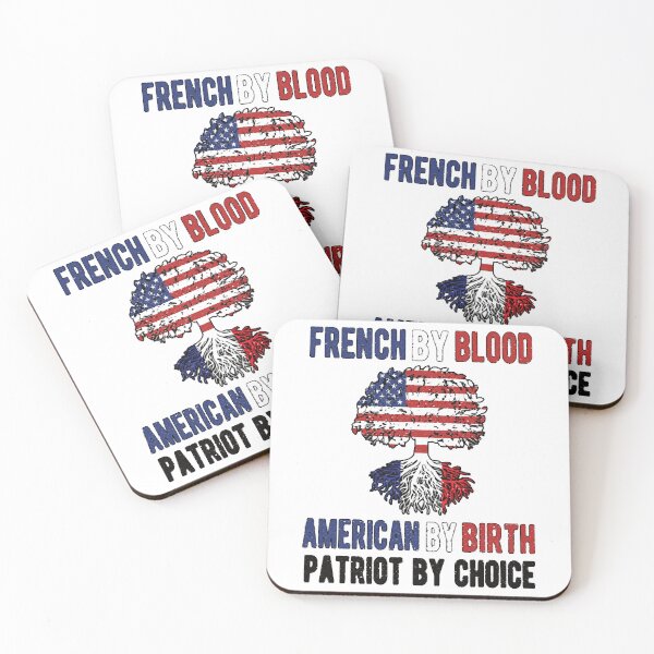 Item preview, Half French Half American Flag France USA designed and sold by BruceGanya.