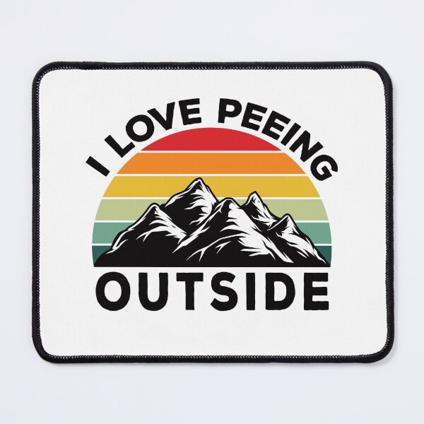 Item preview, I Love Peeing Outside : Funny Camper Retro Vintage Gift designed and sold by Lovely  Ideas.