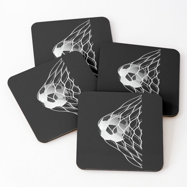 Item preview, soccer ball in the net designed and sold by BruceGanya.