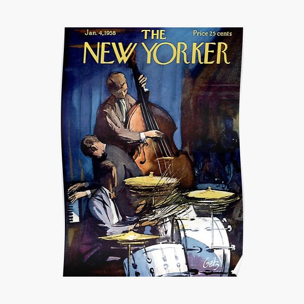 Le New Yorker janvier 1958 Poster
