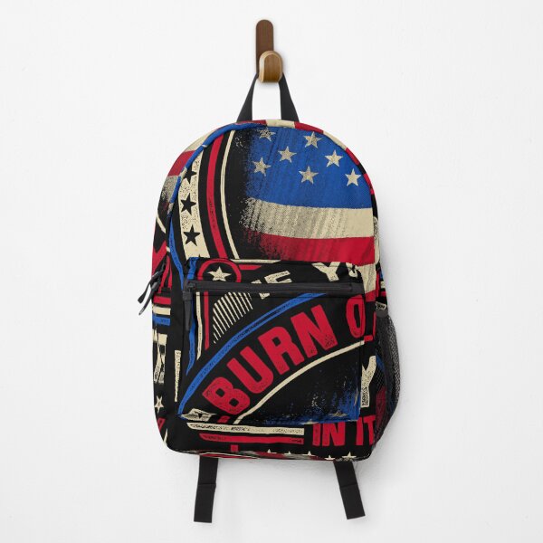 Item preview, If you must burn our flag wrap yourself in it first designed and sold by HustleLife.
