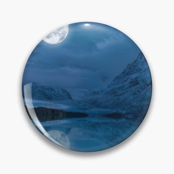 Item preview, Moonlight Mountain Lake designed and sold by CriticalC404.