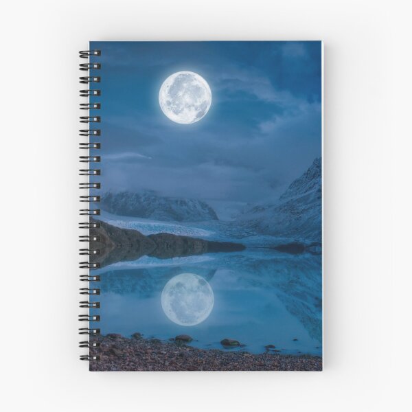 Item preview, Moonlight Mountain Lake designed and sold by CriticalC404.