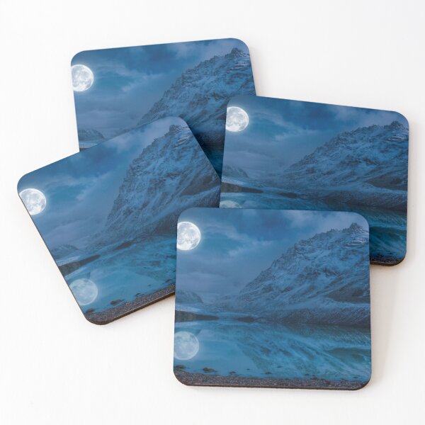 Item preview, Moonlight Mountain Lake designed and sold by CriticalC404.