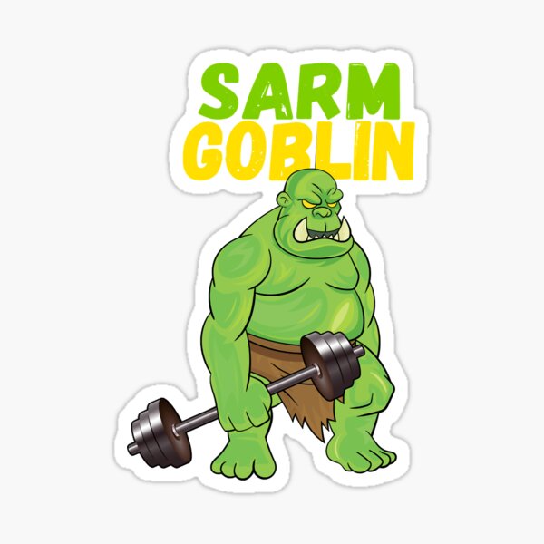"Sarm Goblin" Sticker by AlanSmithStore Redbubble