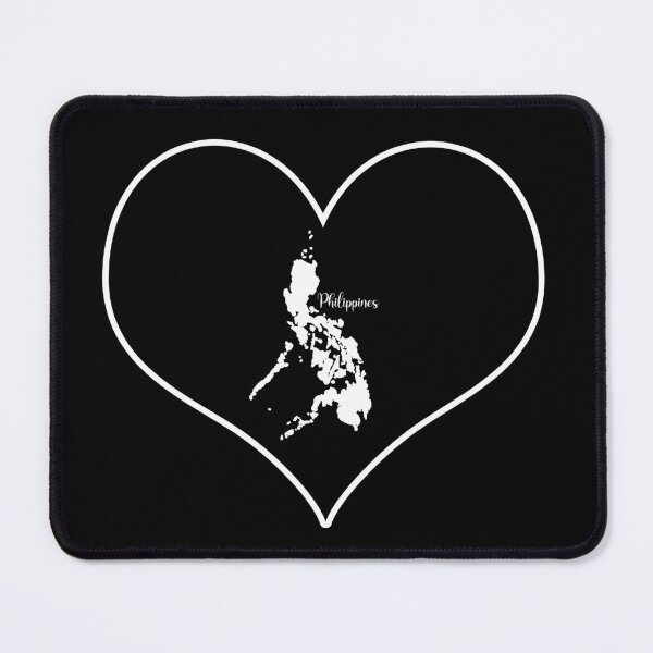 Item preview, Black Heart Map Philippines designed and sold by Astralia.