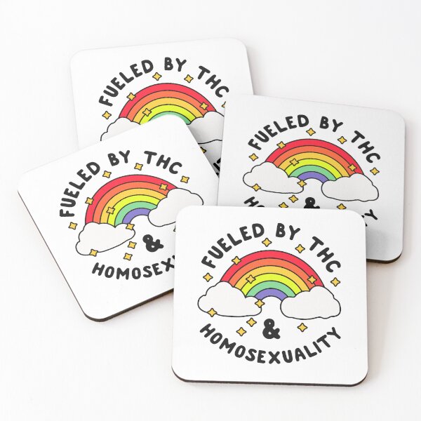 Item preview, Fueled By Thc And Homosexuality designed and sold by ArthurArJones.
