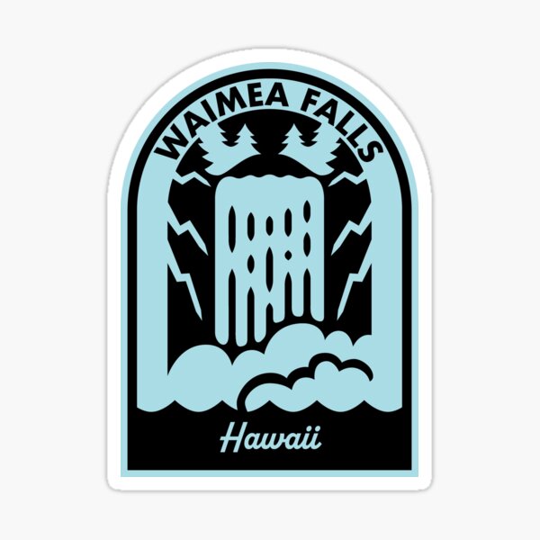 Item preview, Waimea Falls Hawaii designed and sold by HalpinDesign.