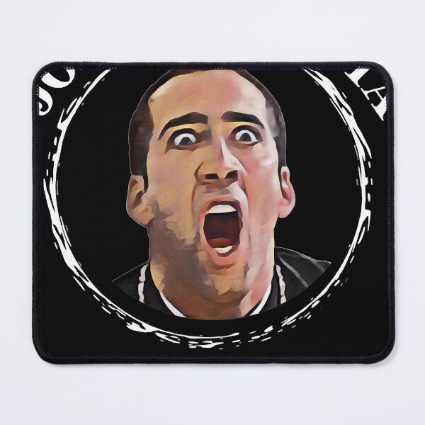 Item preview, Nicolas Cage Face Off - Design 2 White designed and sold by AlanSmithStore.