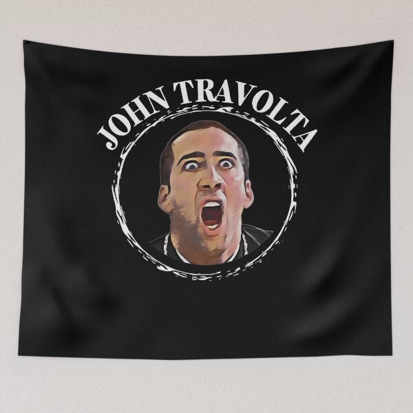 Item preview, Nicolas Cage Face Off - Design 2 White designed and sold by AlanSmithStore.