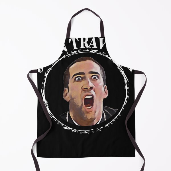 Item preview, Nicolas Cage Face Off - Design 2 White designed and sold by AlanSmithStore.