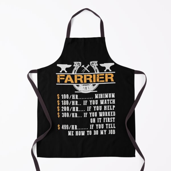 Item preview, Farrier Hourly Rate Farrier Horse designed and sold by DianaTaaveti.