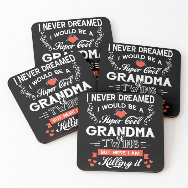 Item preview, Super Cool Grandma Of Twins designed and sold by DianaTaaveti.