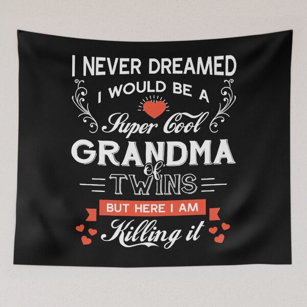 Item preview, Super Cool Grandma Of Twins designed and sold by DianaTaaveti.