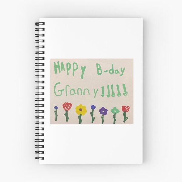 Item preview, Happy birthday Granny: birthday greeting from child, grandmother, granny, grannie, memaw, nana designed and sold by Becky Hunter.