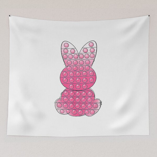 Item preview, Cute Bunny Rabbit Poppin Happy Easter Day Fidget Toy Lover T-Shirt designed and sold by josephpeti.
