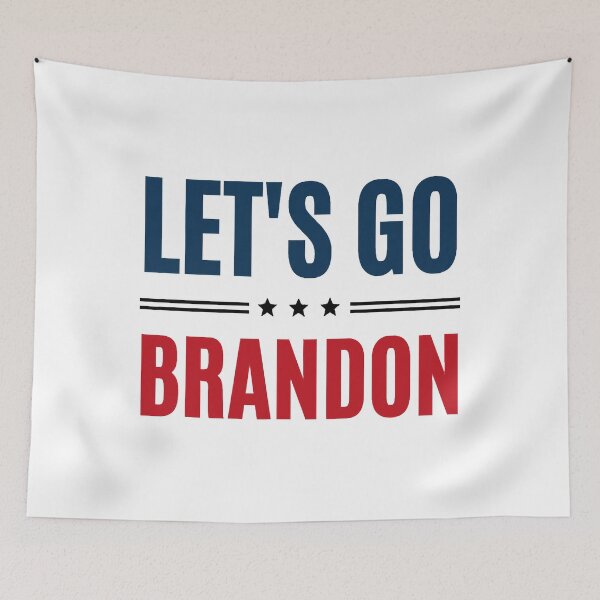 Item preview, Conservative US Flag Let s Go Brandon designed and sold by HatsBin.