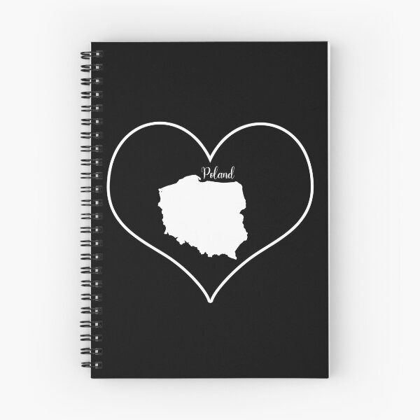 Item preview, Black Heart Poland Map designed and sold by Astralia.
