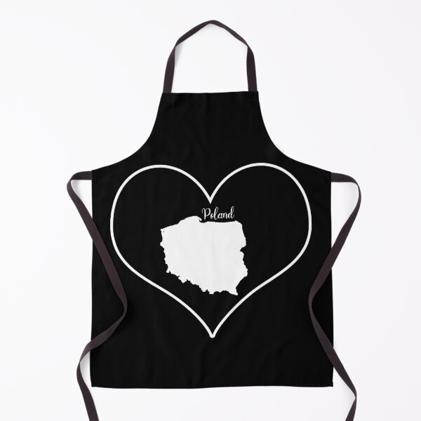 Item preview, Black Heart Poland Map designed and sold by Astralia.