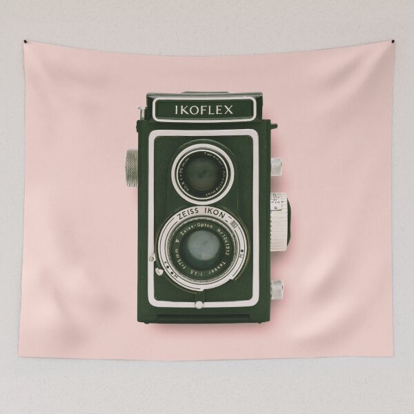 Item preview, 04_Vintage Camera in pink designed and sold by ESCAPZ.