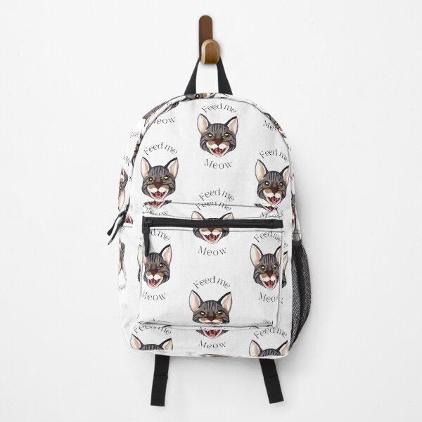 Item preview, Feed Me Meow designed and sold by Kristi Brooks.