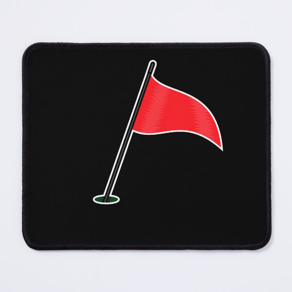 Item preview, Funny Dating Red Flag designed and sold by RoguePixel.