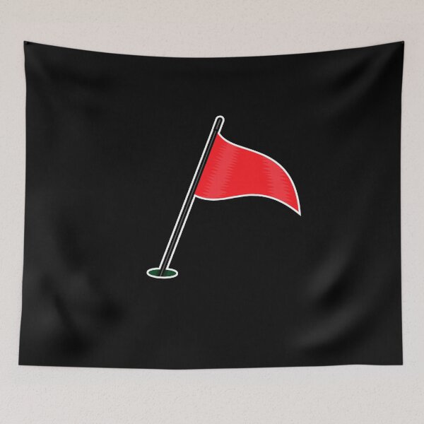 Item preview, Funny Dating Red Flag designed and sold by RoguePixel.