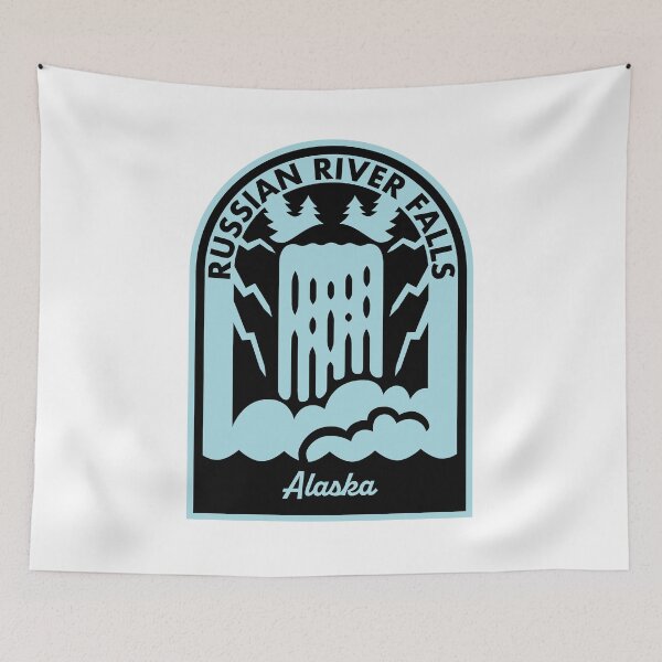Item preview, Russian River Falls Alaska designed and sold by HalpinDesign.