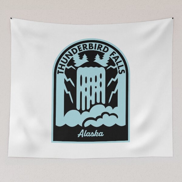 Item preview, Thunderbird Falls Alaska designed and sold by HalpinDesign.