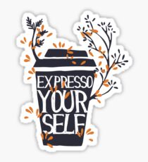 Expresso Sticker