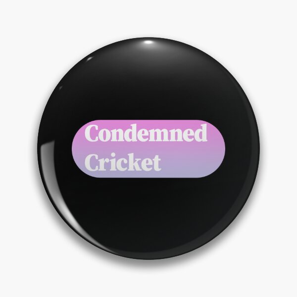 Item preview, Condemned Cricket Pink Descriptive Animal Tee Sticker designed and sold by ethenfran6.