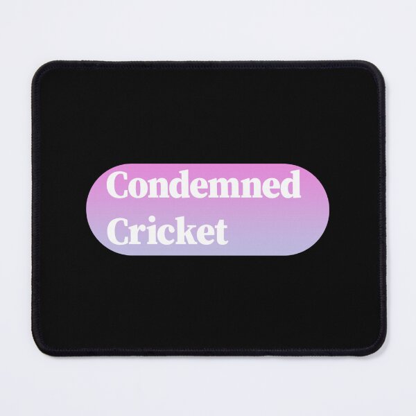 Item preview, Condemned Cricket Pink Descriptive Animal Tee Sticker designed and sold by ethenfran6.