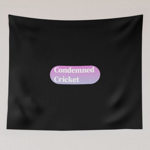 Item preview, Condemned Cricket Pink Descriptive Animal Tee Sticker designed and sold by ethenfran6.