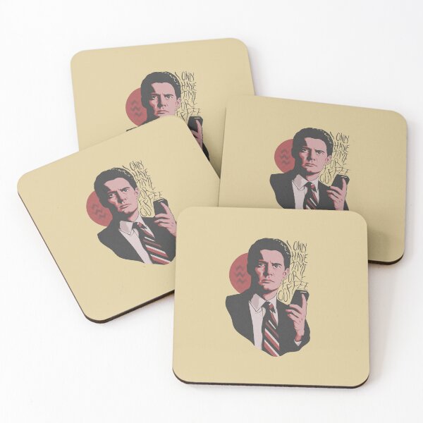 Item preview,  I Only Have Time For Coffee Dale Cooper David Lynch Sustainable High Quality Super Soft Material designed and sold by queencrown.